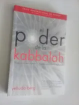 Comprar El Poder De La Kabbalah  Yehuda Berg- Editorial Kabbalah
