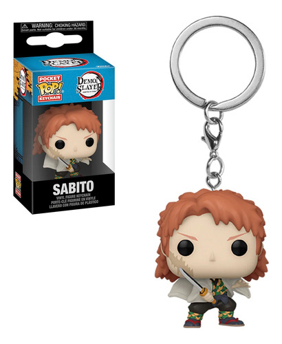 Funko Pop Llavero Sabito Demon Slayer Anime Figura Original