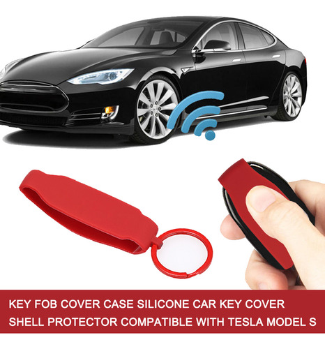 Funda De Llavero De Silicona Para Llaves De Coche O