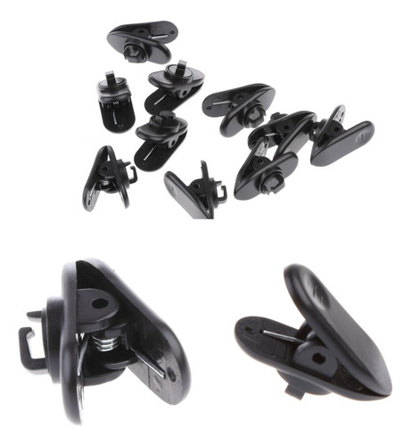 20 Unids Abrazaderas Para Auriculares Clip De Collar De