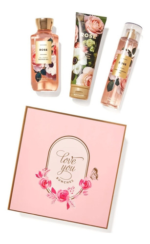 Rose Bath & Body Works Kit De Regalo Caja