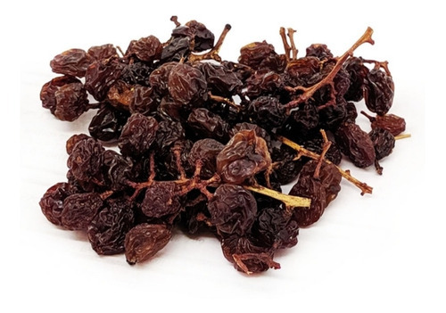 Uva Passa Preta Em Rama 250g