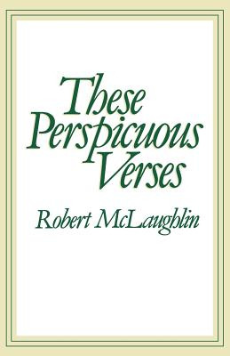 Libro These Perspicuous Verses - Mc Laughlin, Robert