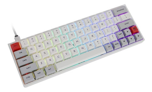 Teclado mecânico Epomaker Sk64 64 Hot Swap