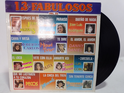 Disco Lp 13 Fabulosos / Vol 23