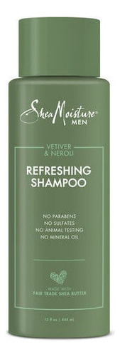 Shampoo Hidratante Para Hombres Shea Moisture - Rizos