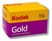 Comprar Película Rollo Fotográfico Kodak Gold 200 Color 24 Exp