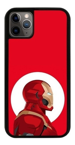 Funda Uso Rudo Tpu Para iPhone Ironman Marvel Comics Moda 13