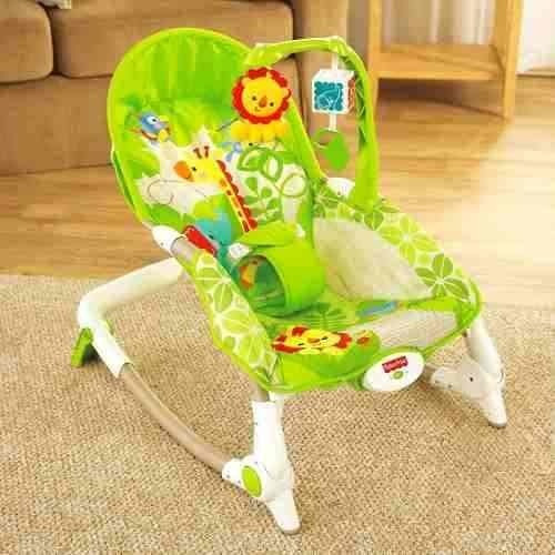 Mecedora Bouncer Leon - Silla 3 En 1 Bebe Hasta 18 Kg Oferta