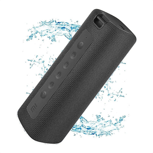 Parlante Xiaomi Mi Portable Bluetooth Speaker (16W) MDZ-36-DB portátil waterproof negra