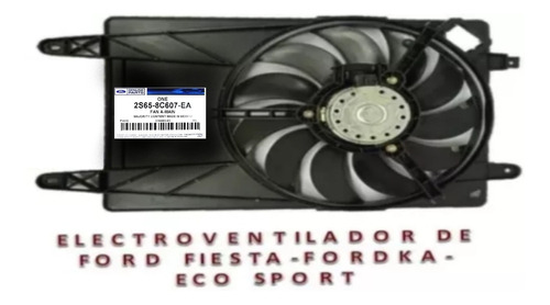 Electroventilador Fiesta Move Ecosport Ka Power Max 1.6 2.0