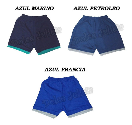 Pack X 3 Conjunto Bebe Niños Remera + Short H/5 Años Verano