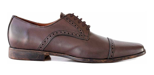 Zapato Cuero Briganti Cordon Goma Traje Hombre - Hcac00985