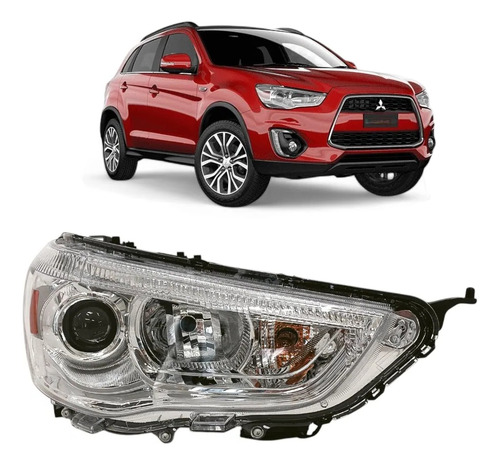 Farol Asx 2011 2012 2013 2014 2015 2016 Cromado Com Projetor