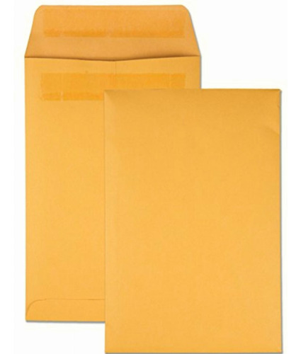 Qualitypark 6 X 9 Inch Kraft Catalog Envelopes 100 Count