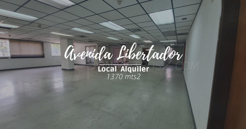 Local En Alquiler Av Libertador 1370 Mts2b-9qnx 3110