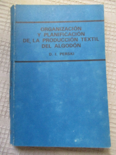 Perski Organización Y Planificación De La Producción Textil 