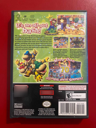Mario Party 5 Nintendo Gamecube Oldskull Games (Usado)