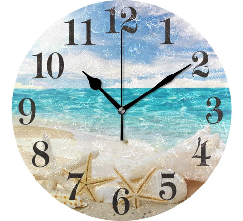 Wihve Reloj Vintage Conchas De Playa Y Estrellas De Mar, Rel