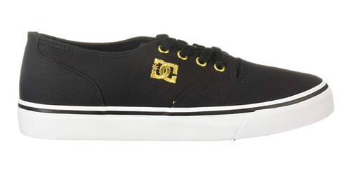 Tenis Dc Shoes Mujer Negro Flash 2 Skate Adjs300194bg3