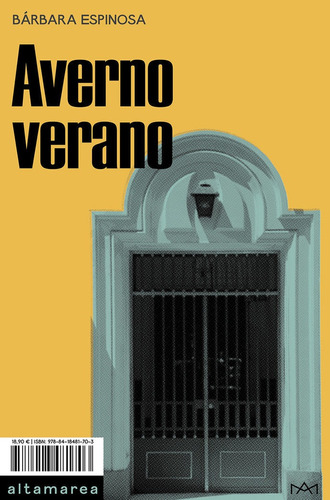 Averno Verano, De Espinosa, Barbara. Editorial Altamarea Ediciones, Tapa Blanda En Español