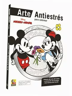 Mickey &amp; Minnie Arte Antiestrés