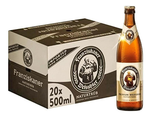 Caja Cerveza Franziskaner Weissbier 500ml C/u