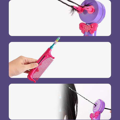 Sc Trança De Cabelo Automática Crianças Fingir Jogar