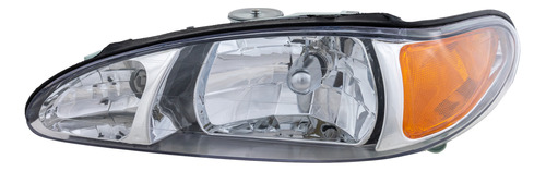 Escort 97-02 Faro Izq, W/ Side Marker Lamp, Sedan/wagon