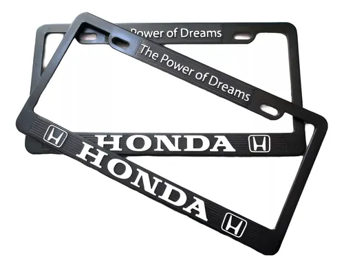 comprar Par Portaplacas Marco De Placa Honda Br-v Prime 2020