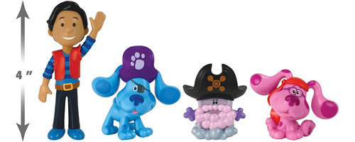 Pistas De Blue Y Tu Set 4 Figuras Edicion Piratas Just Play