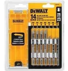 Set 14 Hojas De Sierras Caladoras Dewalt Para Madera Y Metal