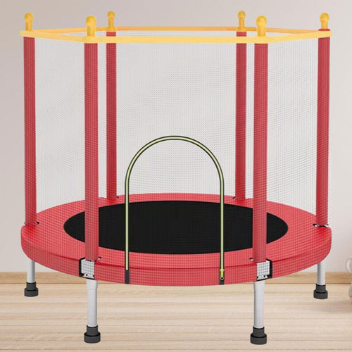 Trampolín Para Niños Con Red Trampolín Pequeño Para Rojo