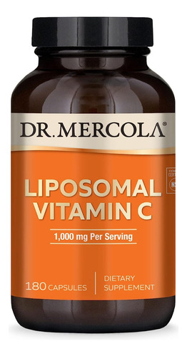 Vitamina C Liposomal 1,000 Mg 180 Capsulas Dr Mercola