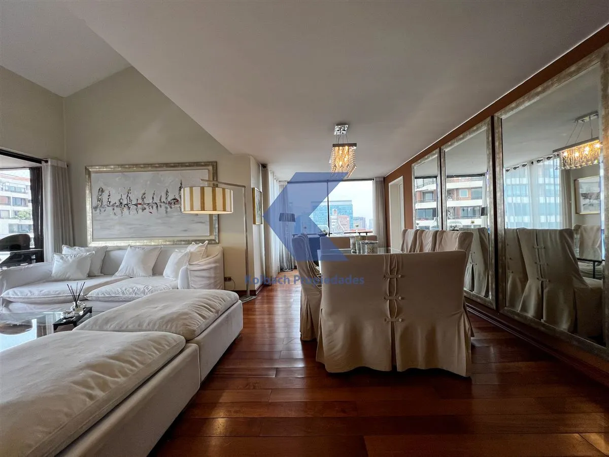 Imagen 5 de 30 de Duplex Penthouse En Venta 5 Dorm Mas Serv Y 2 Estar Vitacura