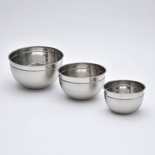 Pack 3 Bowls Acero Inoxidable Repostería Cocina Ensaladas