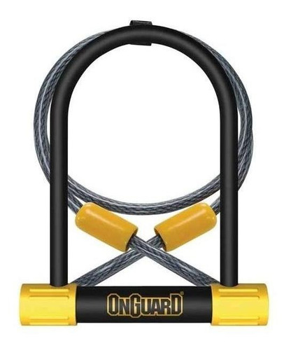 Candado Para Bicicleta On Guard Ulock Bulldog Con Cable