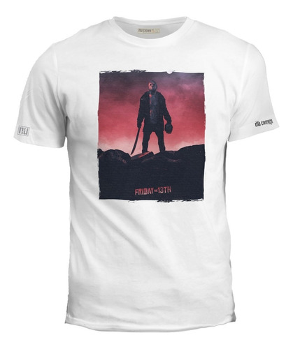 Camiseta Viernes 13 Serie Cinematográfica Póster Jason Ink