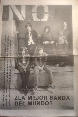 Suplemento No 21 Feb 2002 - Strokes - Reinols - Luciano Napo