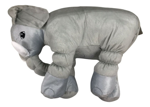 Almofada Elefante Bebê Travesseiro Pelúcia 58cm Antialérgico