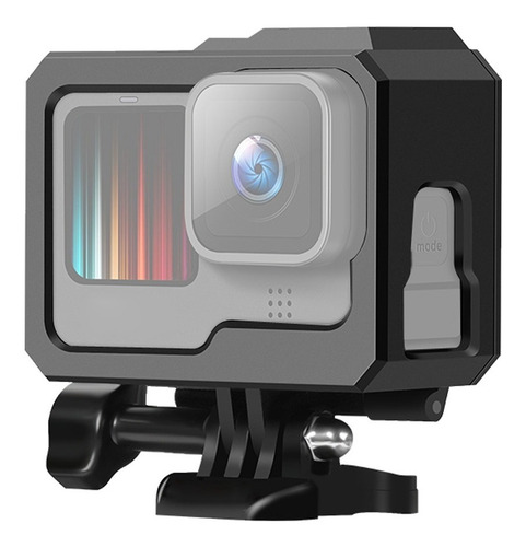 Imagen 3 de 6 de Marco Frame Plástico Compatible Gopro Hero 10 9 Black Fce