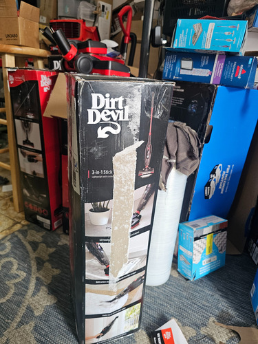 Aspiradora Manual Dirt Devil 3 En 1 Calidad Usa Negro/rojo