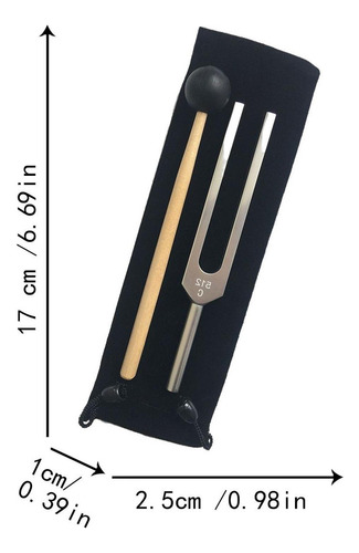 Qs1 Juego De Diapasón Instrumento De 512 Hz / 1024 Hz Para