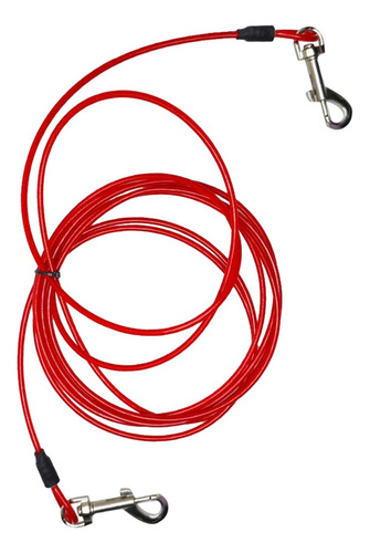 Cable De Para Perros, Alambre De Acero Largo Resistente,