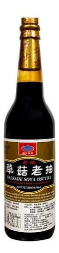 Salsa De Soya Oscura Para Arroz Chino - Botella 610ml