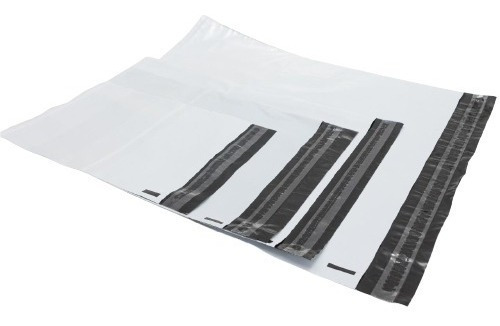 Imagen 3 de 3 de Bolsa Impresa De Mensajeria 100 Uds Extra Oficio 41x45 Cm