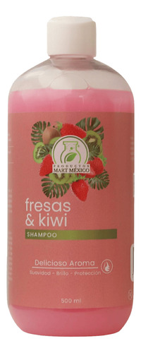Shampoo Fresas Con Kiwi Brillo Intenso (500ml) 12 Pack