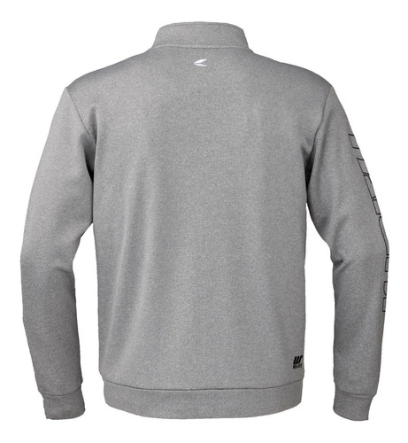 Imagen 2 de 5 de Campera Interior Térmica Rs-taichi Warmride Zip Logo Gray
