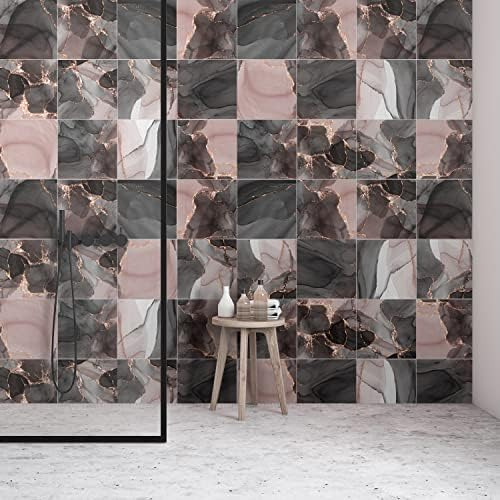 12 Pegatinas Mate Para Azulejos De Pared, Despegar Y Pegar,