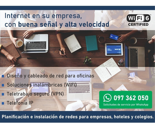 Imagen 2 de 6 de Servicio Técnico De Redes Router Wifi Internet Montevideo
